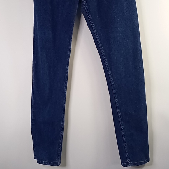 Posted Slim Fit Straight Leg Blue Jeans Size 9/10 Long - Picture 7 of 16